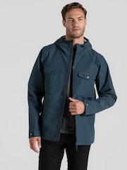 Craghoppers Blue Harslow Waterproof Jacket - Image 7 of 12