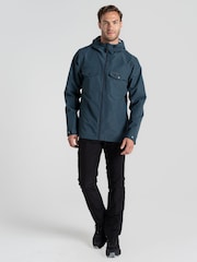 Craghoppers Blue Harslow Waterproof Jacket - Image 9 of 12