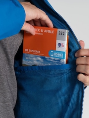 Craghoppers Blue Osuna Waterproof Jacket - Image 9 of 9