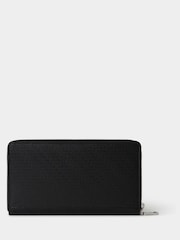 Osprey London Large The Deboss Leather Travel Black Wallet - Bild 2 von 3