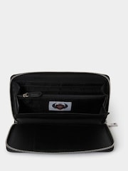 Osprey London Large The Deboss Leather Travel Black Wallet - Bild 3 von 3