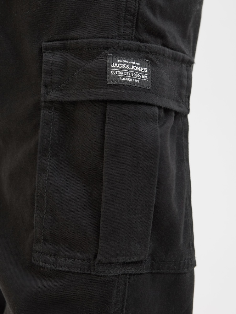 JACK & JONES Junior Cuffed Cargo Trousers - Image 2 of 7