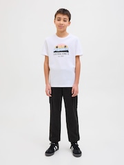 JACK & JONES Junior Cuffed Cargo Trousers - Image 4 of 7