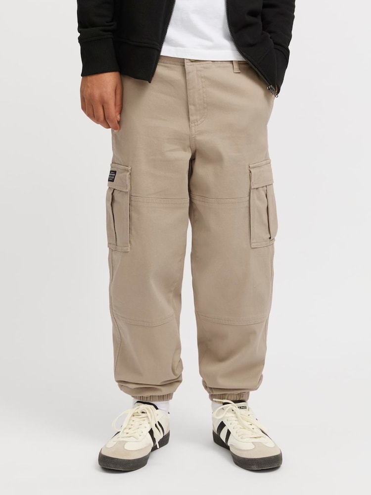 JACK & JONES Junior Cuffed Cargo Trousers - Image 1 of 5