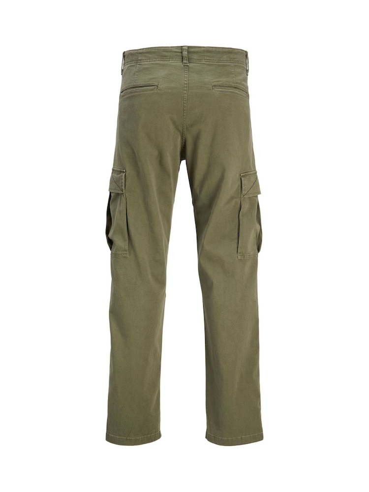 JACK & JONES Junior Relaxed Fit Straight Leg Cargo Trousers - Image 2 of 2