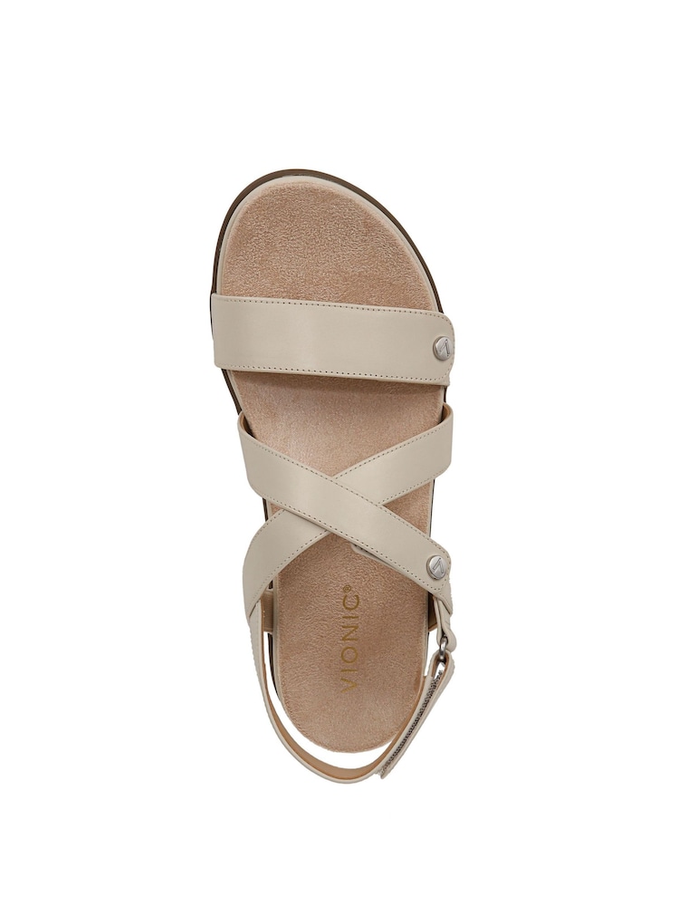 Vionic Wide Fit Cypress Gladiator Arch Support Sandals - Image 6 of 7