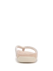 Vionic Wide Fit Dillon Shine Arch Support Toe Post Sandals - Image 5 of 7