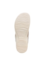 Vionic Wide Fit Dillon Shine Arch Support Toe Post Sandals - Image 7 of 7