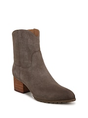 Vionic Womens Wide Fit Grey Bishop Arch Support Western Boots - Image 3 of 7