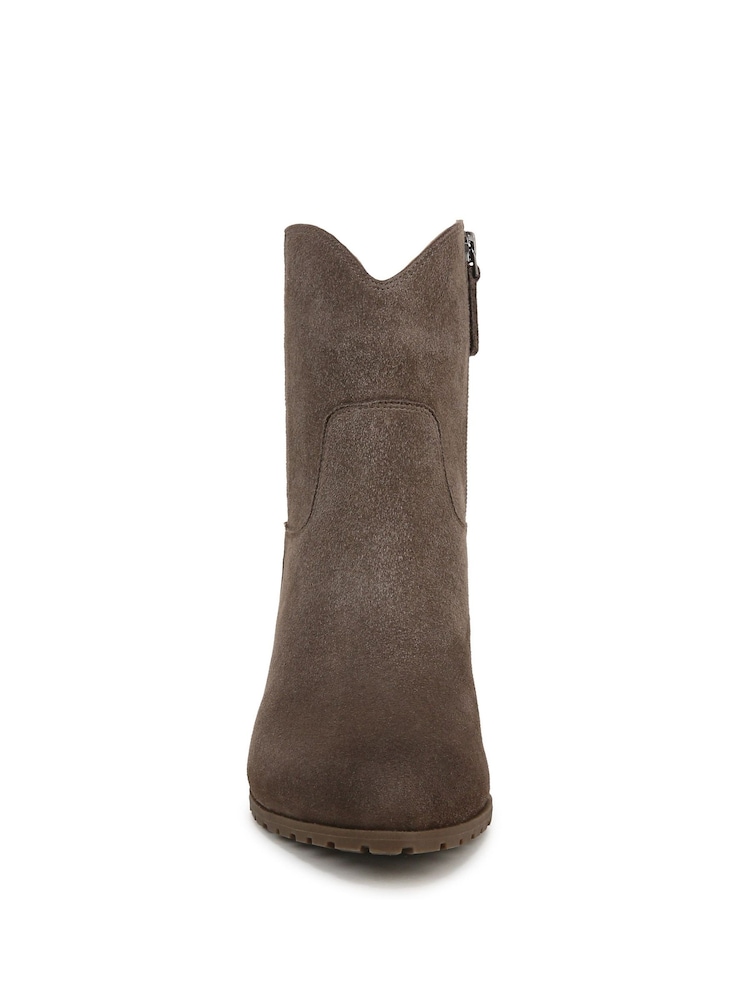 Vionic Womens Wide Fit Grey Bishop Arch Support Western Boots - Image 4 of 7