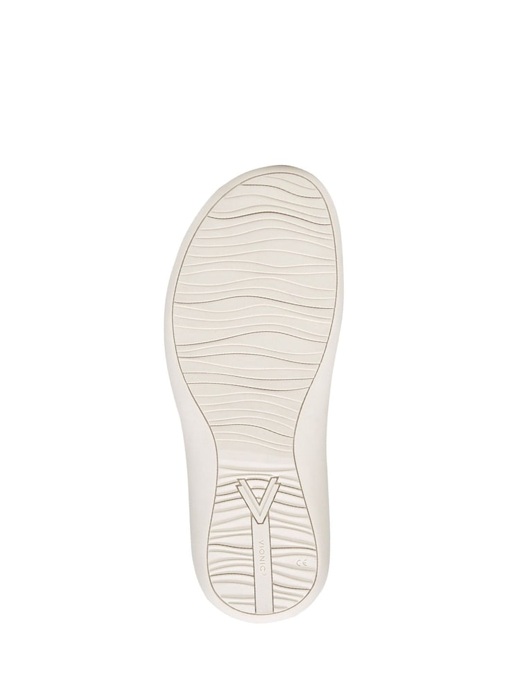 Vionic Womens Wide Fit Gold Harmony Rx Arch Support Sandals - Image 7 of 7