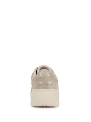 Vionic Wide Fit Gold Kearny Arch Support Lace Up Trainers - Image 4 of 7