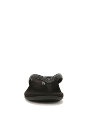 Vionic Wide Fit Dillon Shine Arch Support Toe Post Sandals - Image 4 of 7