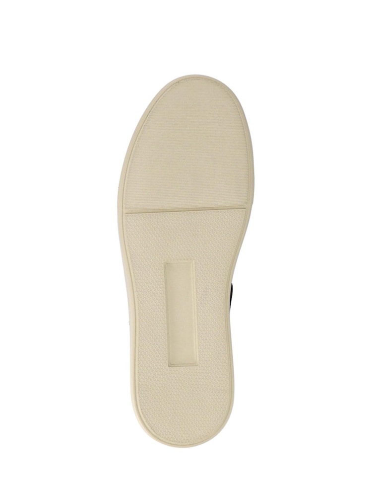 Pavers Blue Leather Slip-Ons Shoes - Image 5 of 5