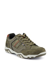 Pavers Green Lace-Up Casual Trainers - Image 2 of 5