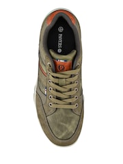 Pavers Green Lace-Up Casual Trainers - Image 4 of 5