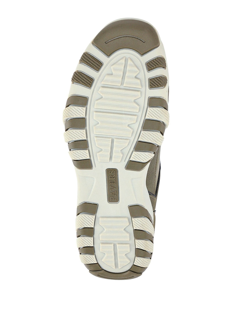 Pavers Green Lace-Up Casual Trainers - Image 5 of 5