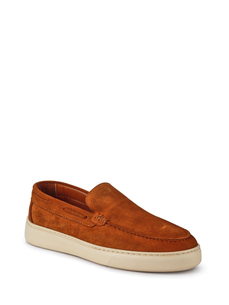 Pavers Natural Leather Slip-Ons Shoes - Image 2 of 5