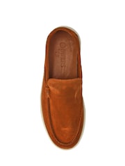 Pavers Natural Leather Slip-Ons Shoes - Image 4 of 5