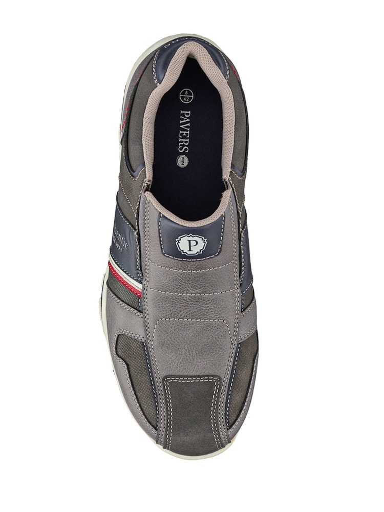 Pavers Grey Slip-On Trainers - Image 4 of 5
