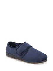 Pavers Blue Adjustable Touch Fasten Slippers - Image 2 of 5