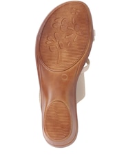 Pavers Cream Smart Toe Post Sandals - Image 5 of 5