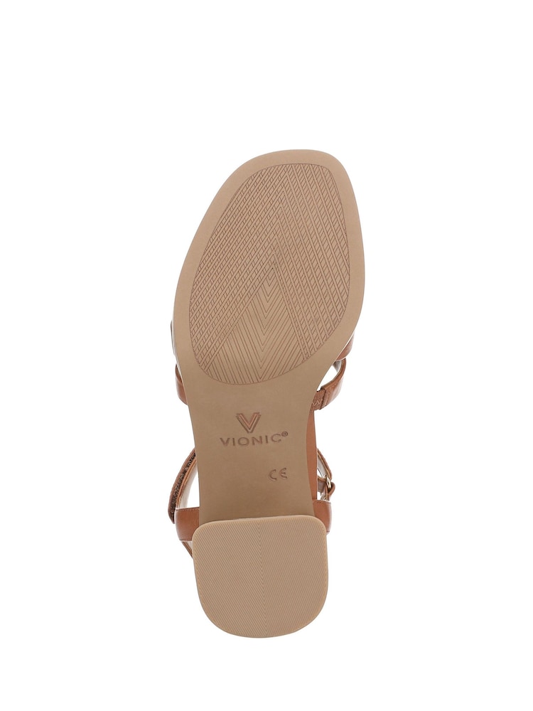 Vionic Maisy Wide Fit Arch Support Strappy Sandals - Image 6 of 7
