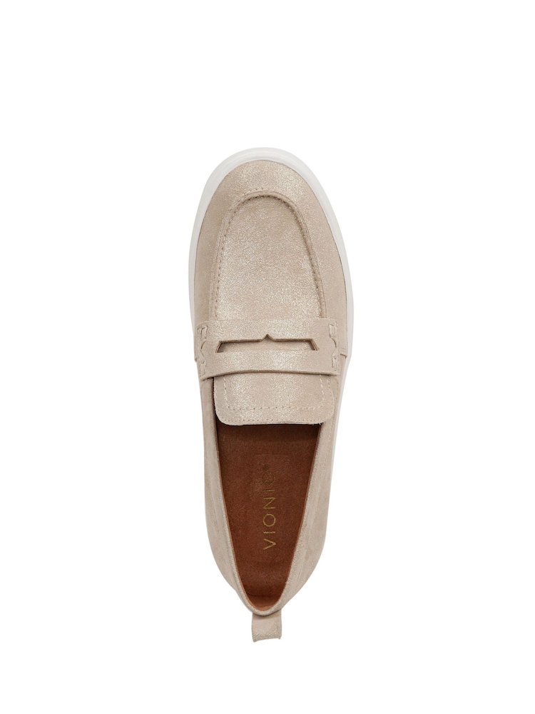 Vionic Uptown Regular Fit Leather Slip On Loafers - Image 6 of 7