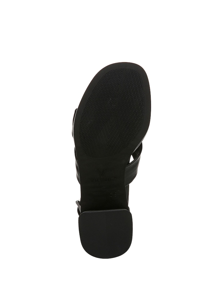 Vionic Regular Fit Maia Arch Support Strappy Black Sandals - Image 8 of 8