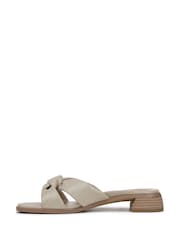 Vionic Regular Fit Gold Mabel Arch Support Slider Sandals - Image 3 of 8