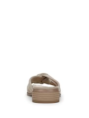 Vionic Regular Fit Gold Mabel Arch Support Slider Sandals - Image 6 of 8