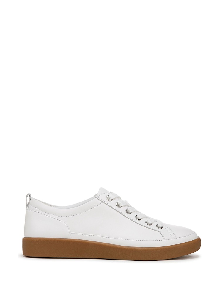 Vionic Winny Nubuck Leather Lace Up Trainers - Image 1 of 7