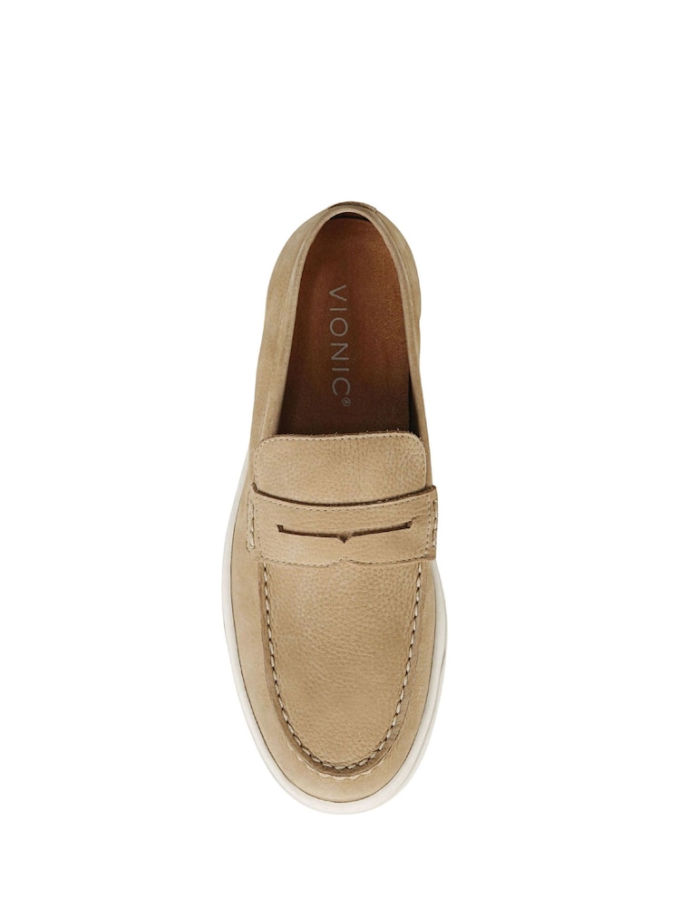 Vionic Mens Regular Fit Thompson Arch Support Loafers - Image 6 of 7