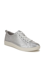 Серебряный - Vionic Winny Lace-Up Wide Fit Arch Support Trainers - Изображение 3 из 7