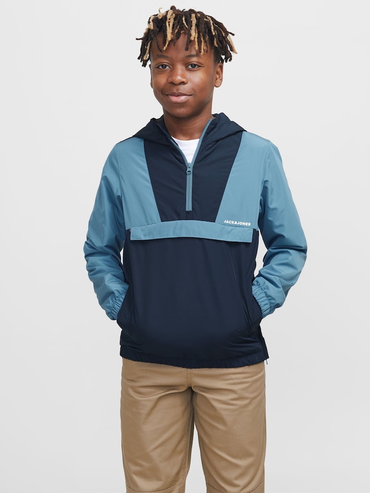 JACK & JONES JUNIOR Colourbock Hooded Windbreaker - Image 1 of 9