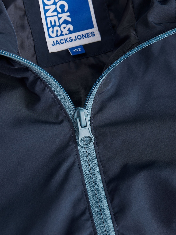 JACK & JONES JUNIOR Colourbock Hooded Windbreaker - Image 8 of 9