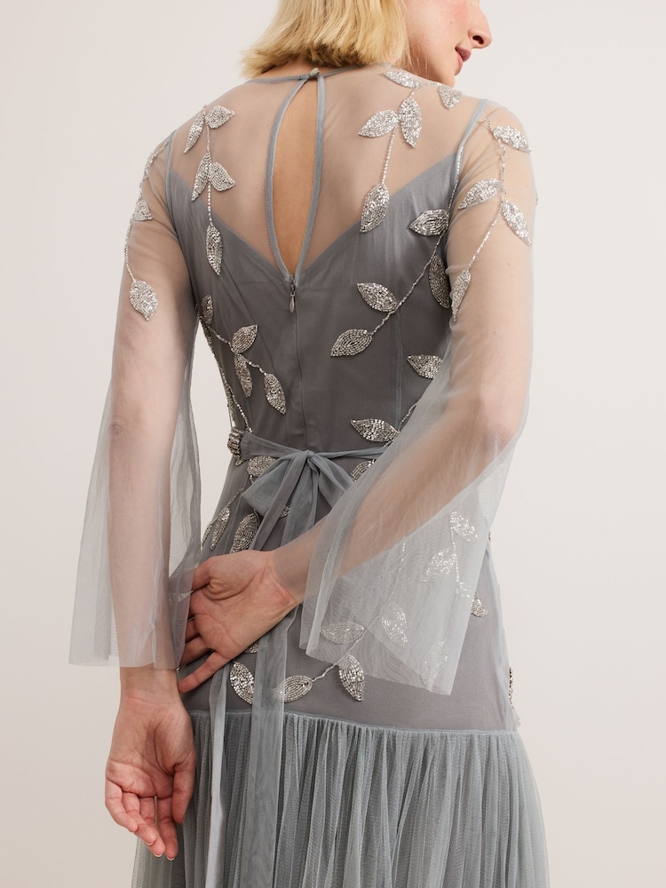trish beaded dress Buy Phase Eight Blue Trish Beaded Dress from Next USA