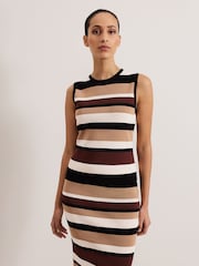Phase Eight Natural Louisa Stripe Top - Image 1 of 7
