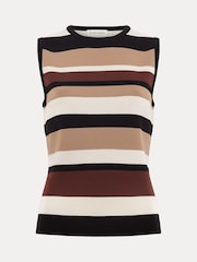 Phase Eight Natural Louisa Stripe Top - Image 7 of 7