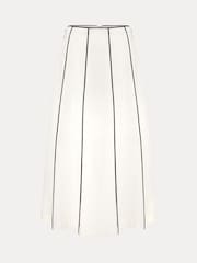 Phase Eight White Rhoden Linen Skirt - Image 8 of 8