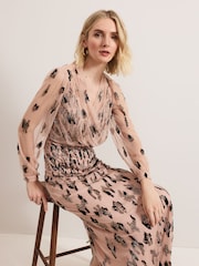 Phase Eight Brown Vienna Cover-Up Jacket - Image 4 of 6