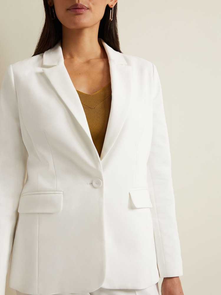 Phase Eight White Petite Ulrica Jacket - Image 3 of 6