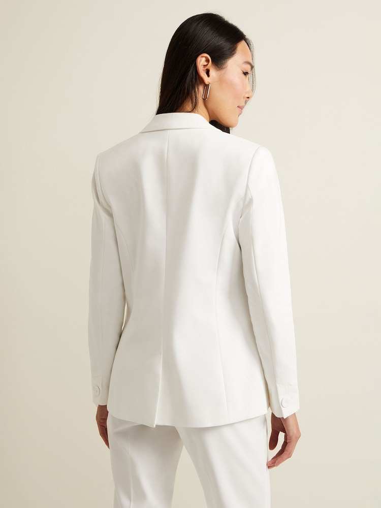 Phase Eight White Petite Ulrica Jacket - Image 5 of 6