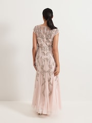 Phase Eight Pink Petite Evonne Dress - Image 2 of 6