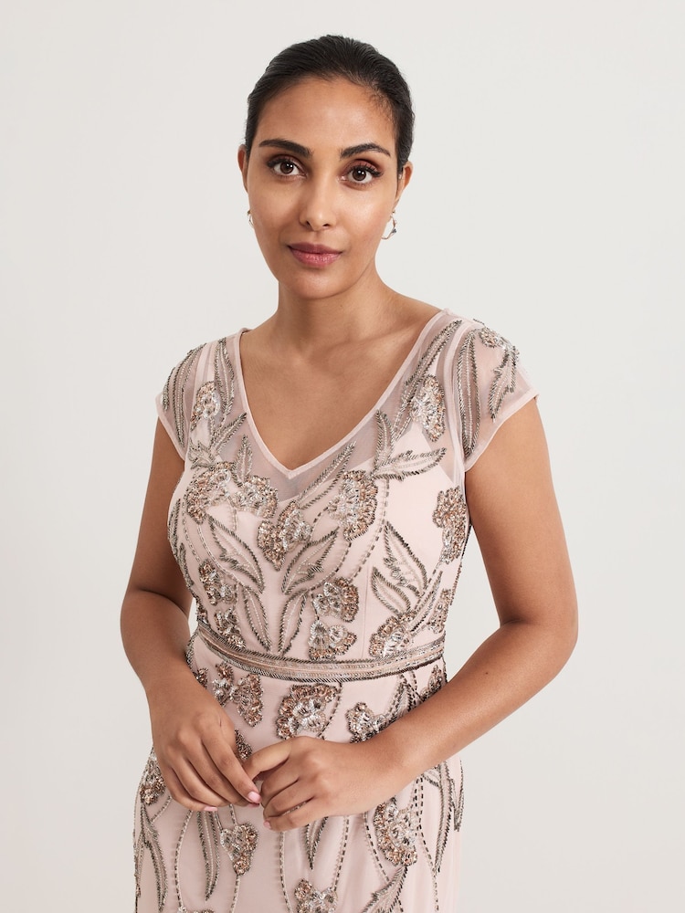 Phase Eight Pink Petite Evonne Dress - Image 6 of 6