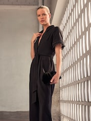 Phase Eight Black Bloomfield Jumpsuit - Image 1 of 8