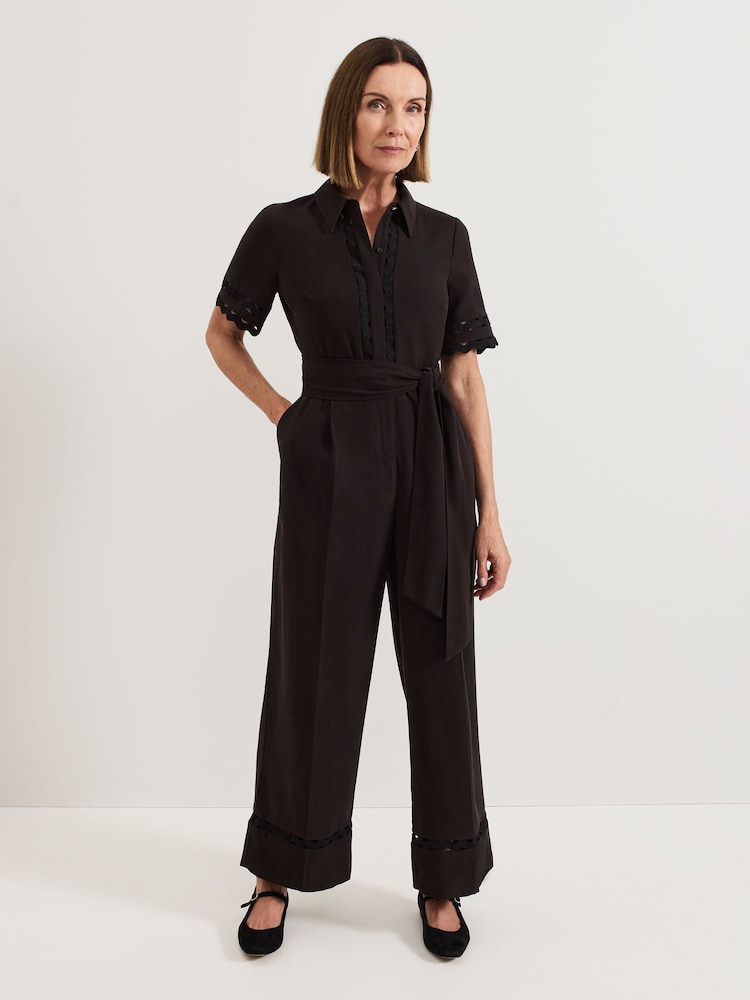 Phase Eight Black Bloomfield Jumpsuit - Image 2 of 8