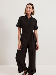 Phase Eight Black Bloomfield Jumpsuit - Image 4 of 8