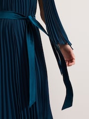 Phase Eight Blue Mavery Beaded Dress - Image 6 of 7