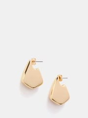 Mint Velvet Gold Tone Hanging Earrings - Image 1 of 3